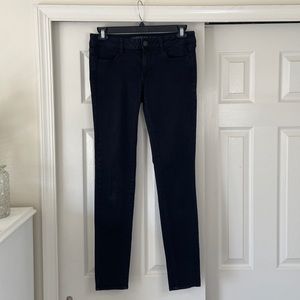 American Eagle | Black Jegging | Super Stretch | Size 8 Long